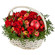 gift basket with strawberry. Ukraine