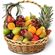 fruit basket with pineapple. Ukraine